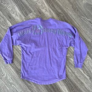 Walt DisneyWorld Purple Potion Spirit Jersey Sparkle Shirt Adult Size X small